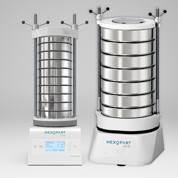 EML sieve shakers: Precise and reliable particle size analysis
